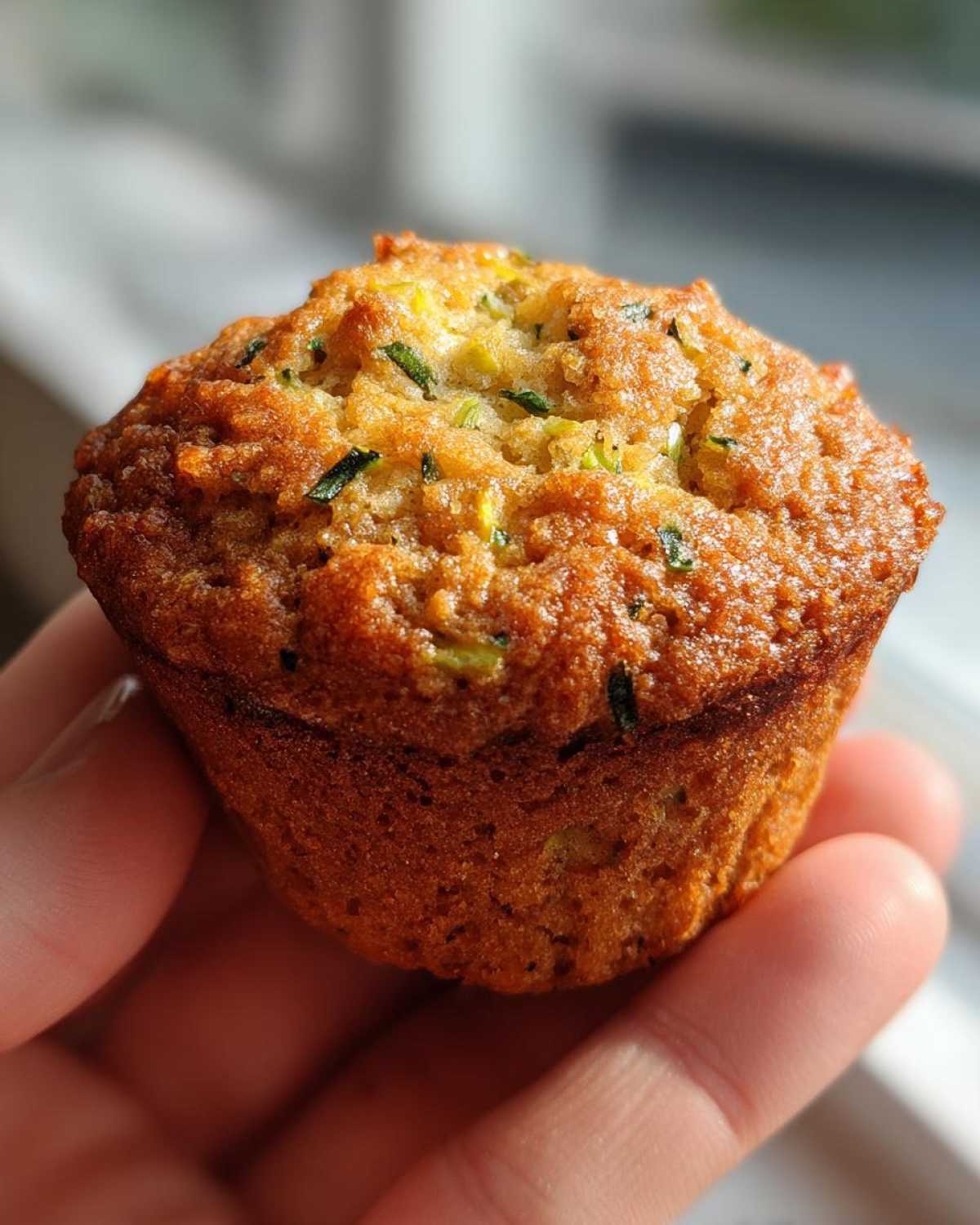 Gluten-free zucchini muffins - detail 3