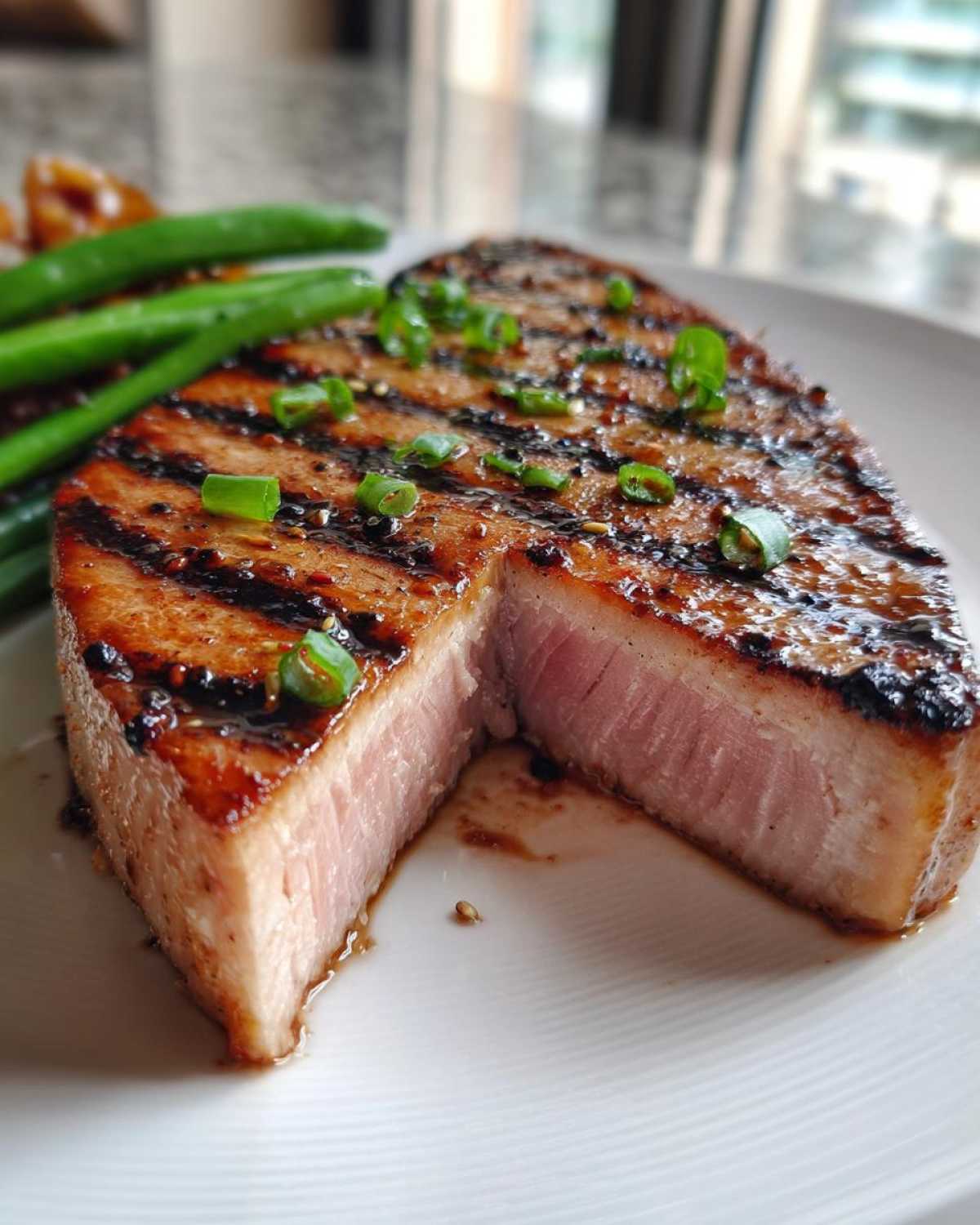 Grilled soy-ginger tuna steak - detail 2