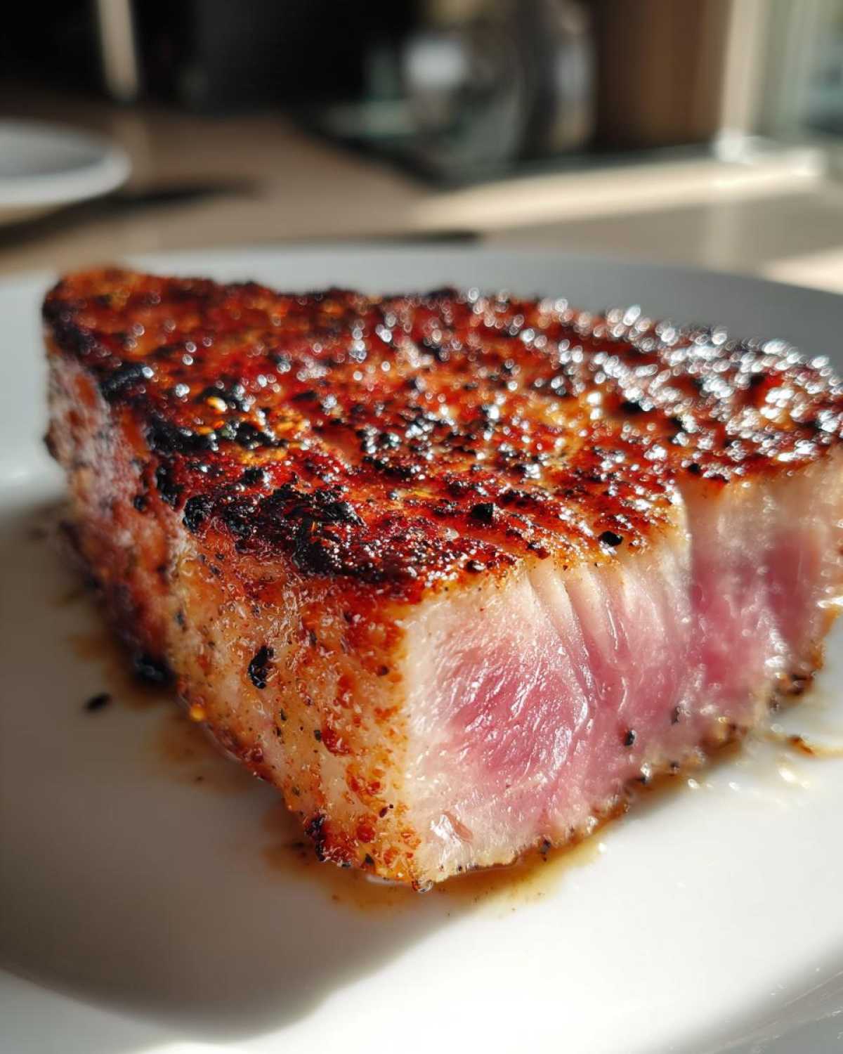 Grilled soy-ginger tuna steak - detail 4