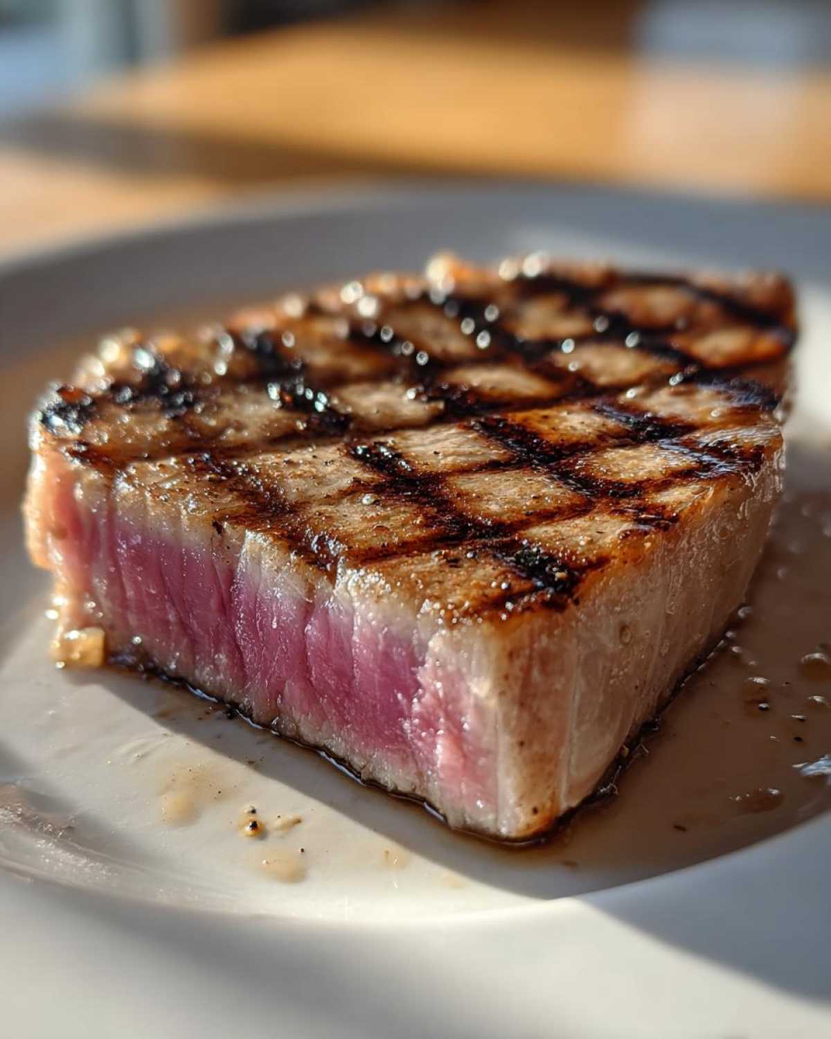 Grilled soy-ginger tuna steak - detail 3