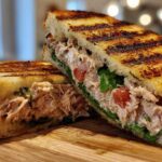 Grilled tuna sandwich