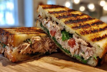 Grilled tuna sandwich