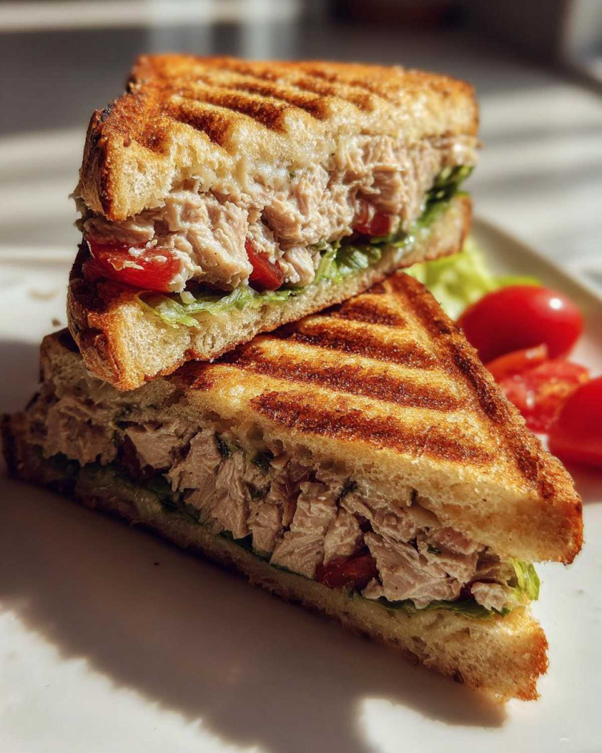 Grilled tuna sandwich - detail 4