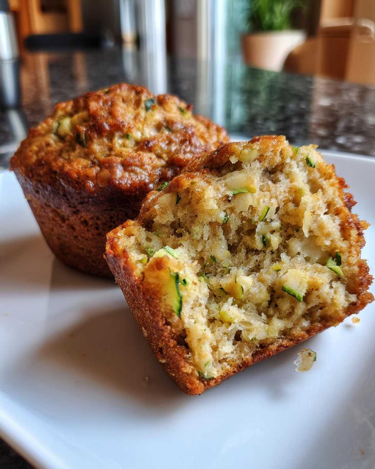 Healthy Apple Zucchini Muffins - detail 4