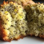 Lemon Poppy Seed Zucchini Muffins