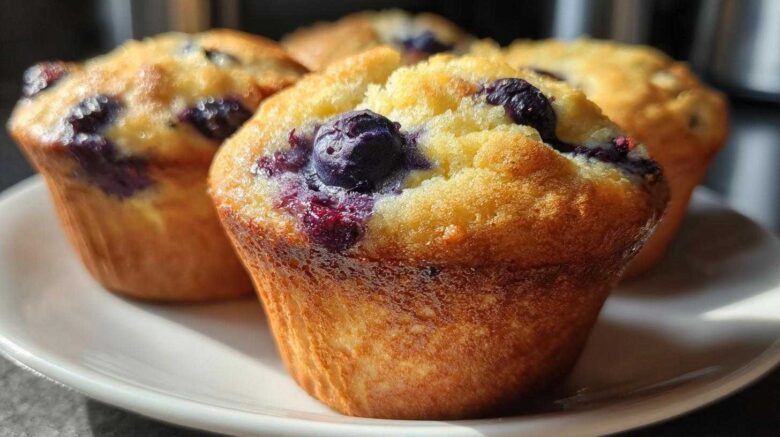 Lemon blueberry muffins
