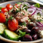 Mediterranean tuna bowl