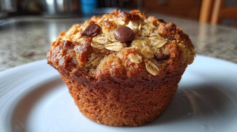 Oatmeal chocolate chip muffins