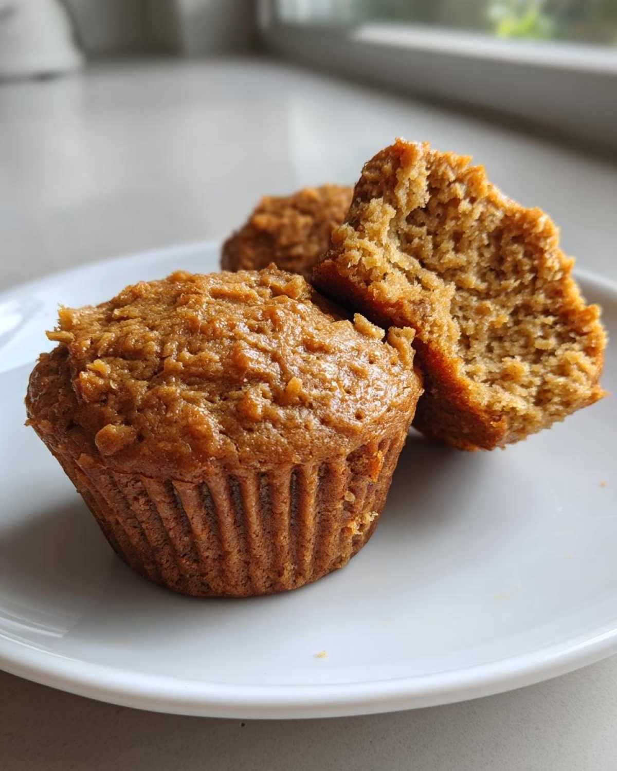 Peanut butter protein muffins - detail 1