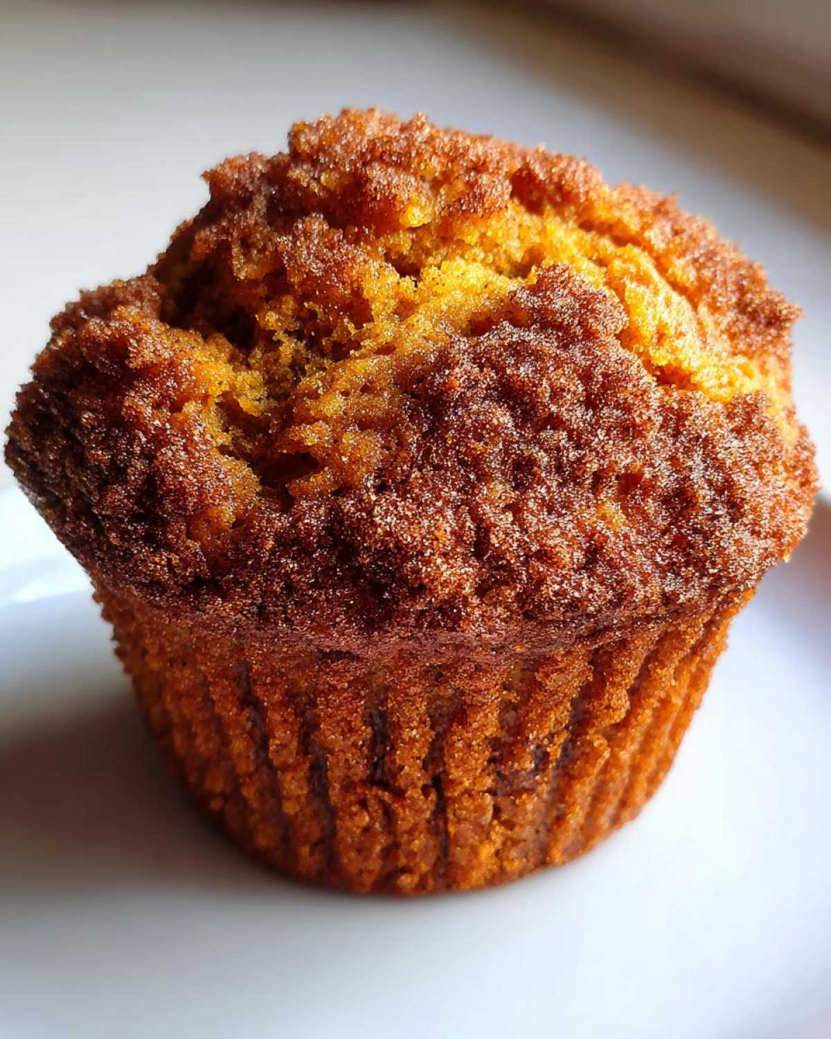 Pumpkin spice muffins - detail 2