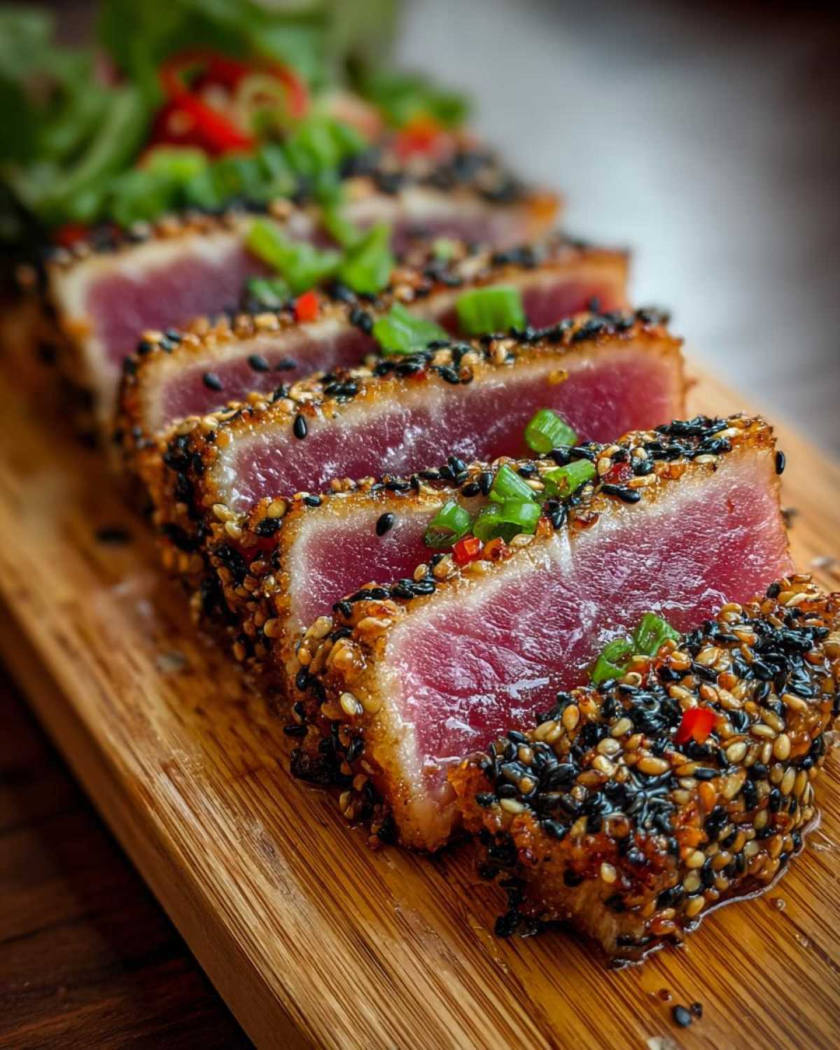 Sesame-crusted tuna steak - detail 4