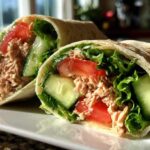 Spicy tuna wrap