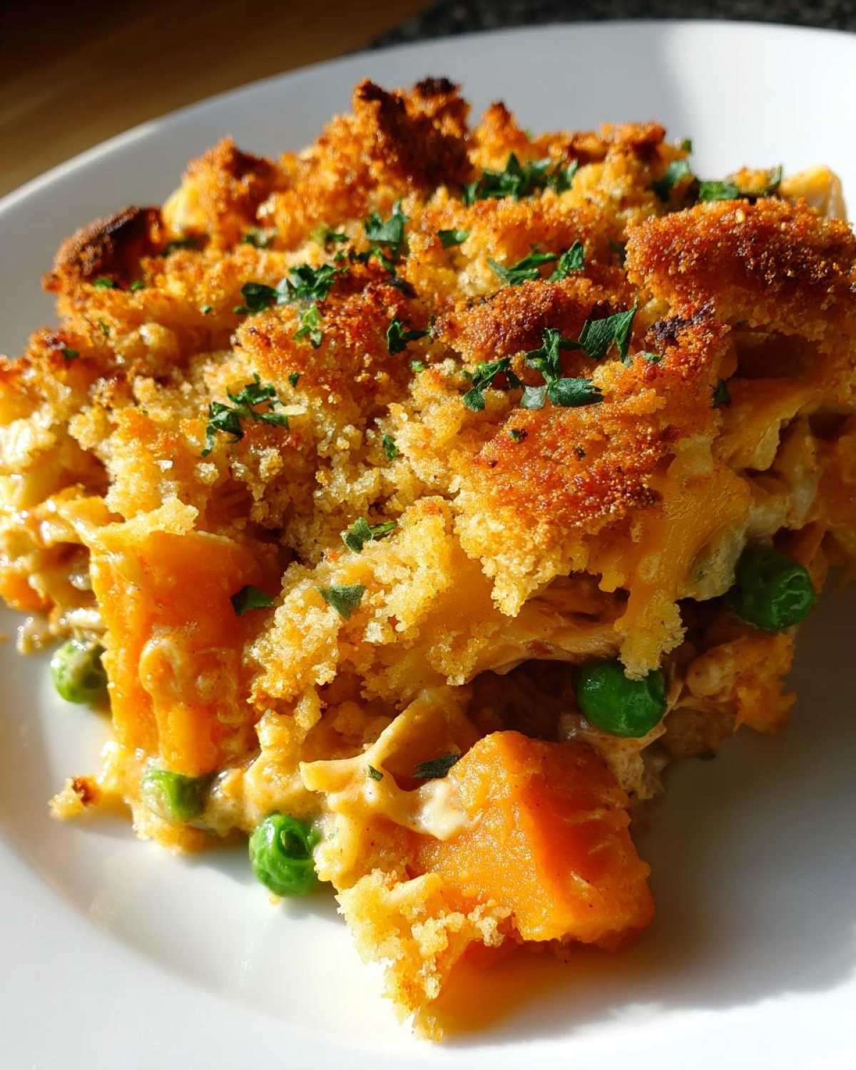 Sweet potato tuna casserole - detail 1