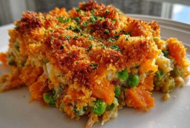Sweet potato tuna casserole