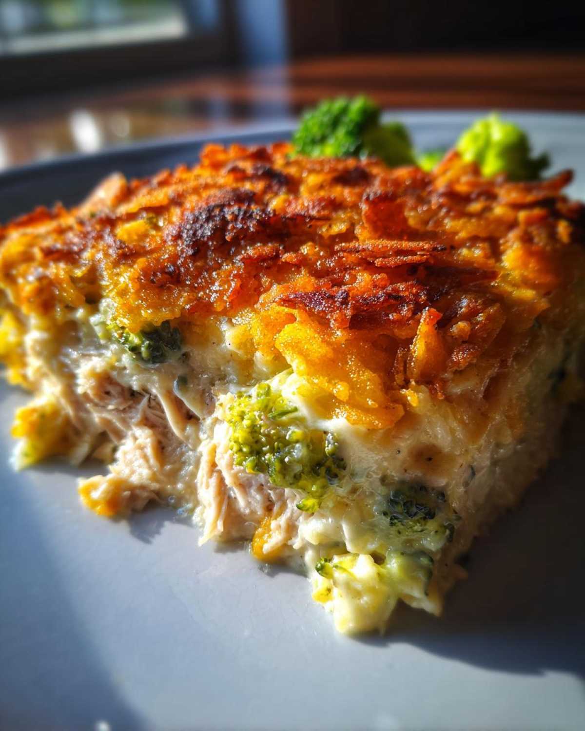 Tuna and broccoli casserole - detail 1