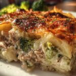 Tuna and broccoli casserole