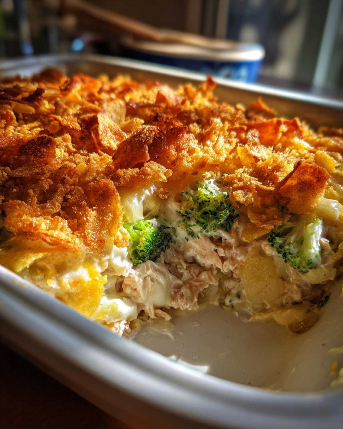 Tuna and broccoli casserole - detail 2