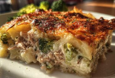 Tuna and broccoli casserole
