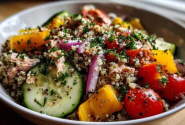 Tuna quinoa bowl