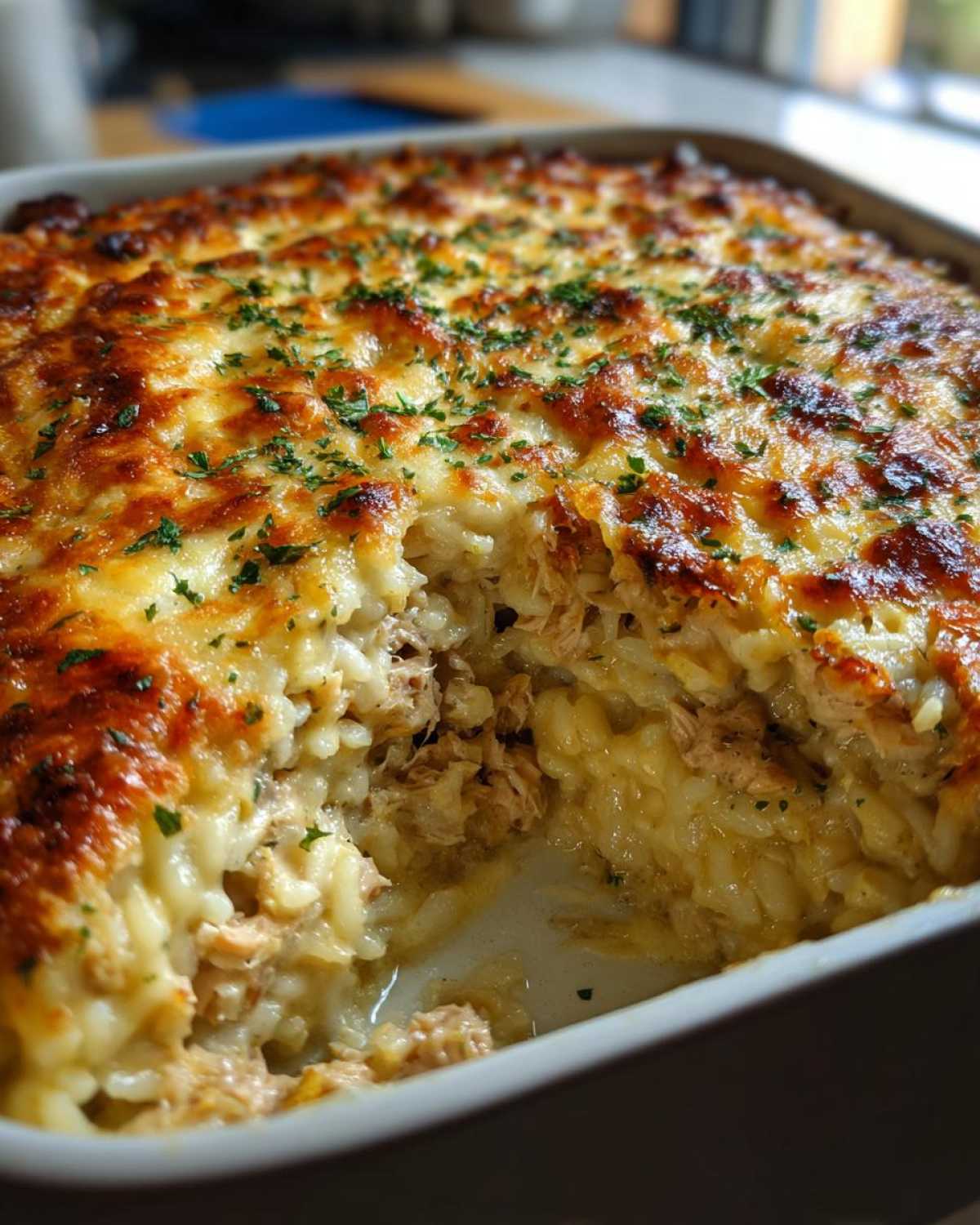 Tuna rice casserole - detail 2