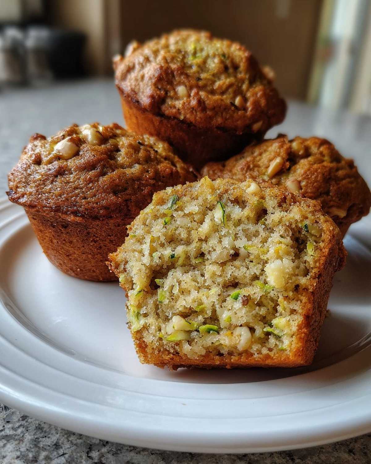 Ultimate Moist Zucchini Muffins - detail 2
