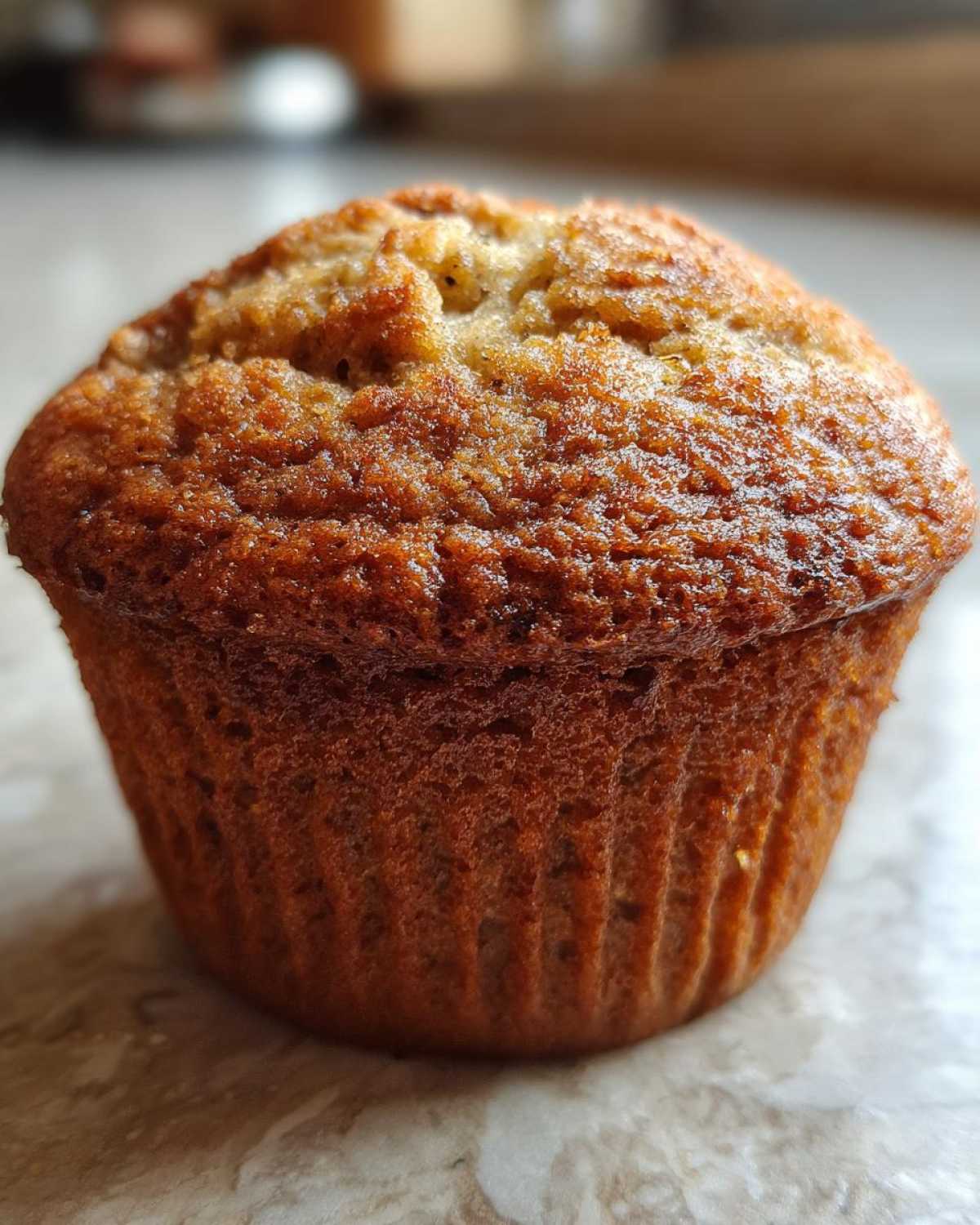 Vegan banana muffins - detail 4
