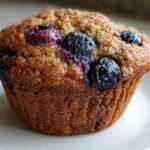 Vegan blueberry muffins