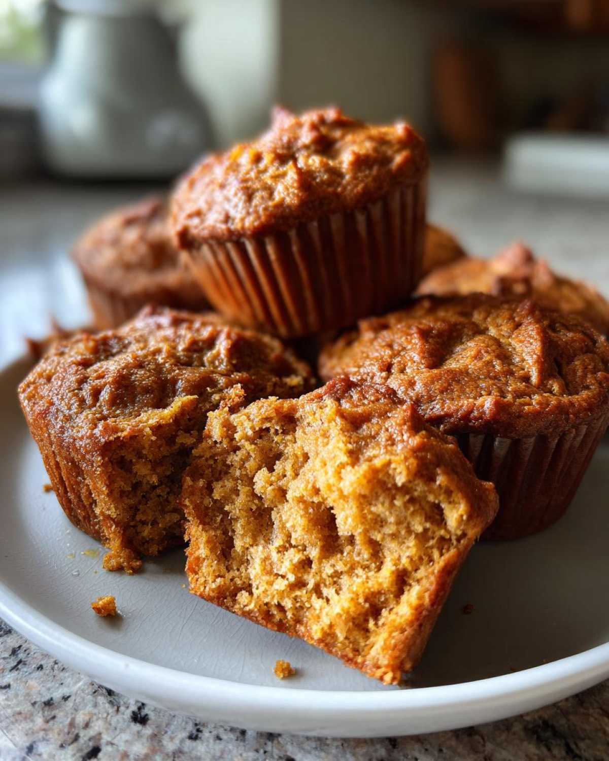 Vegan protein muffins - detail 2