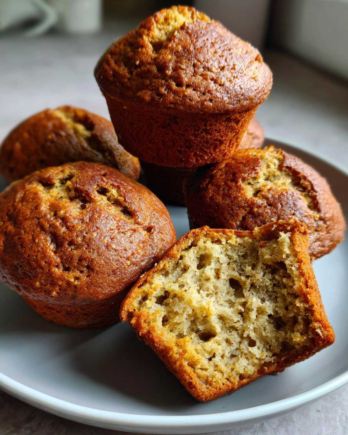 Vegan protein muffins - detail 4