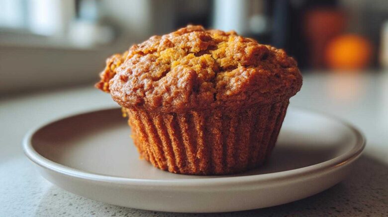 Vegan pumpkin muffins
