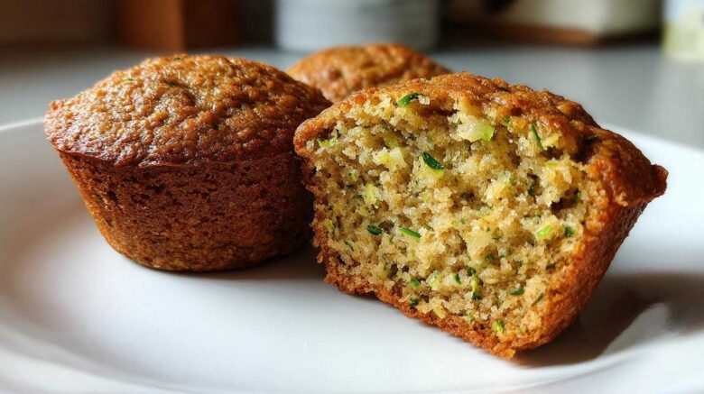 Vegan zucchini muffins