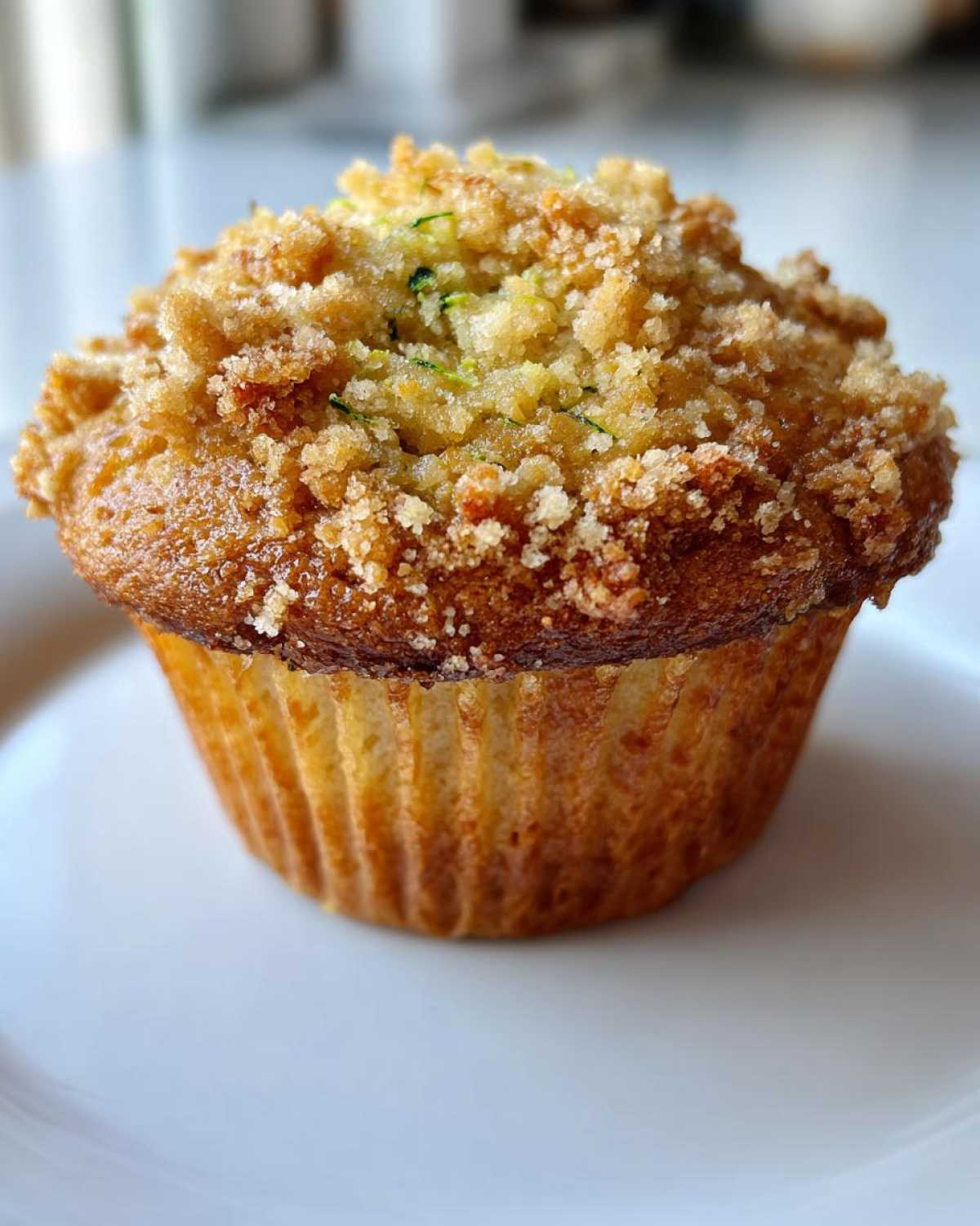 Zucchini Streusel Muffins - detail 4