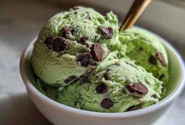 Avocado Chocolate Chip Ice Cream