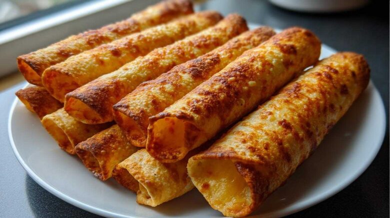 Baked Chicken Taquitos