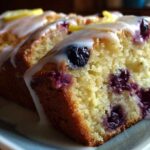 Blueberry Lemon Loaf Cake