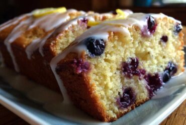 Blueberry Lemon Loaf Cake