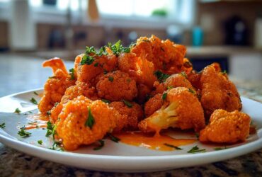 Buffalo Cauliflower Bites