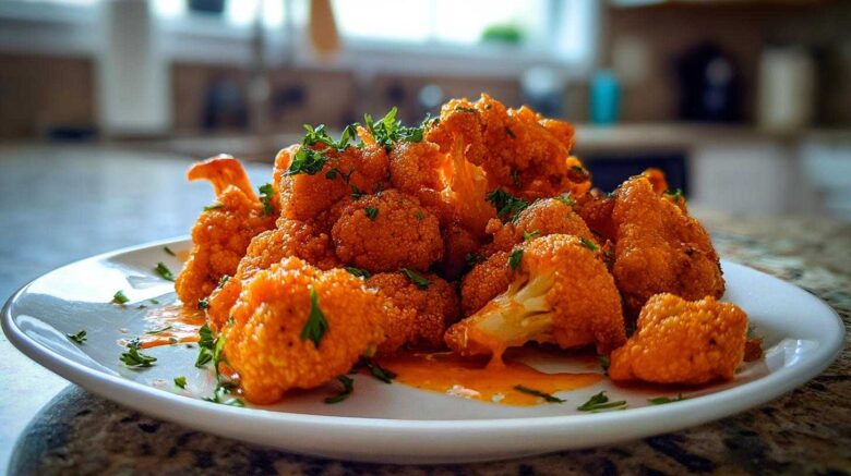 Buffalo Cauliflower Bites