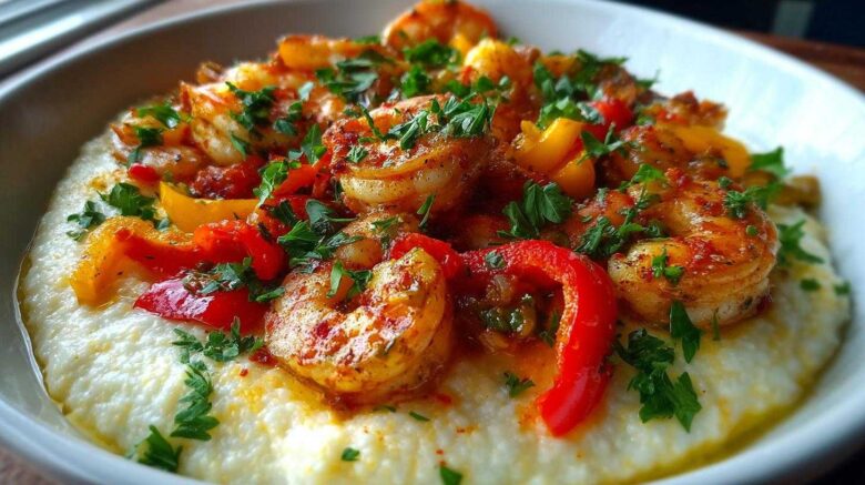 Cajun Shrimp and Grits