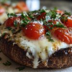 Caprese Stuffed Portobello Mushrooms