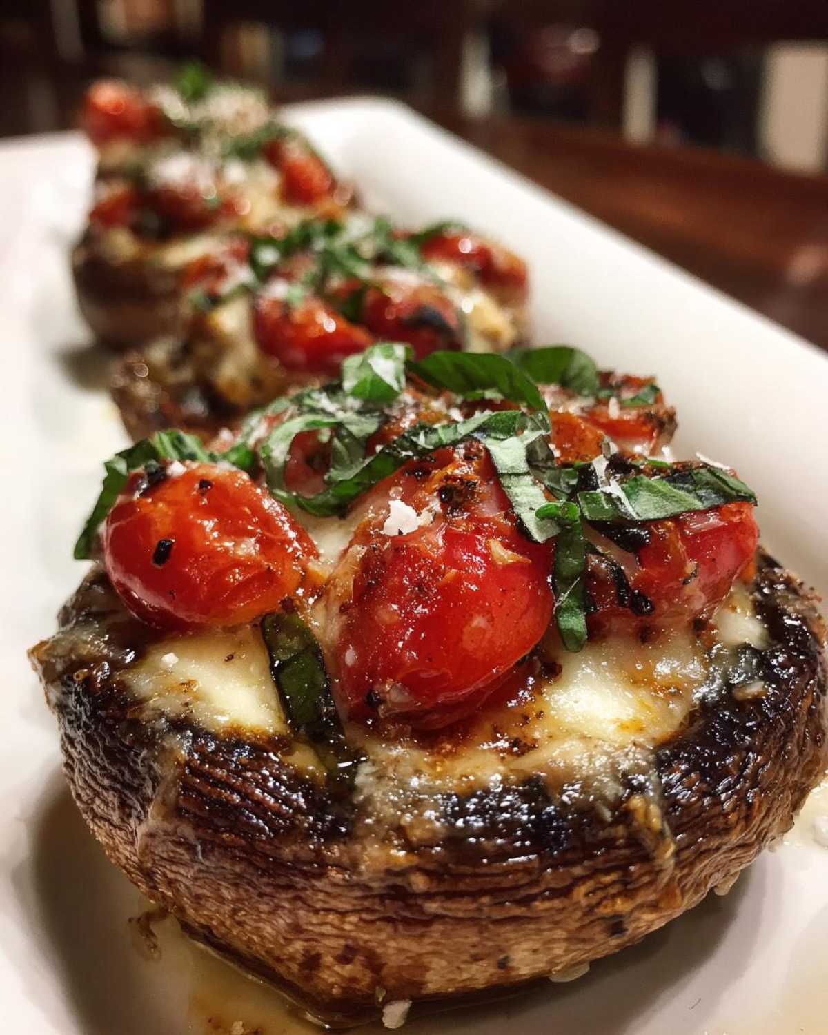 Caprese Stuffed Portobello Mushrooms - detail 4