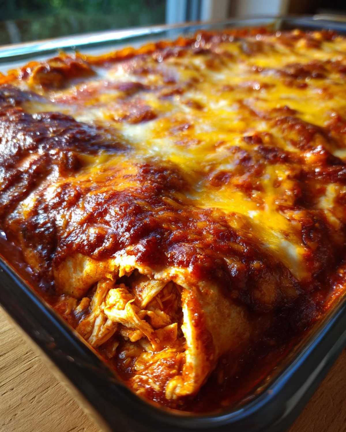 Cheesy Chicken Enchiladas - detail 1