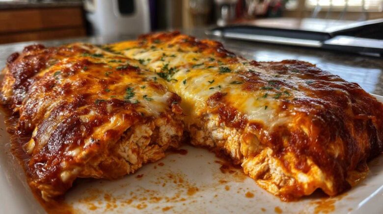 Cheesy Chicken Enchiladas