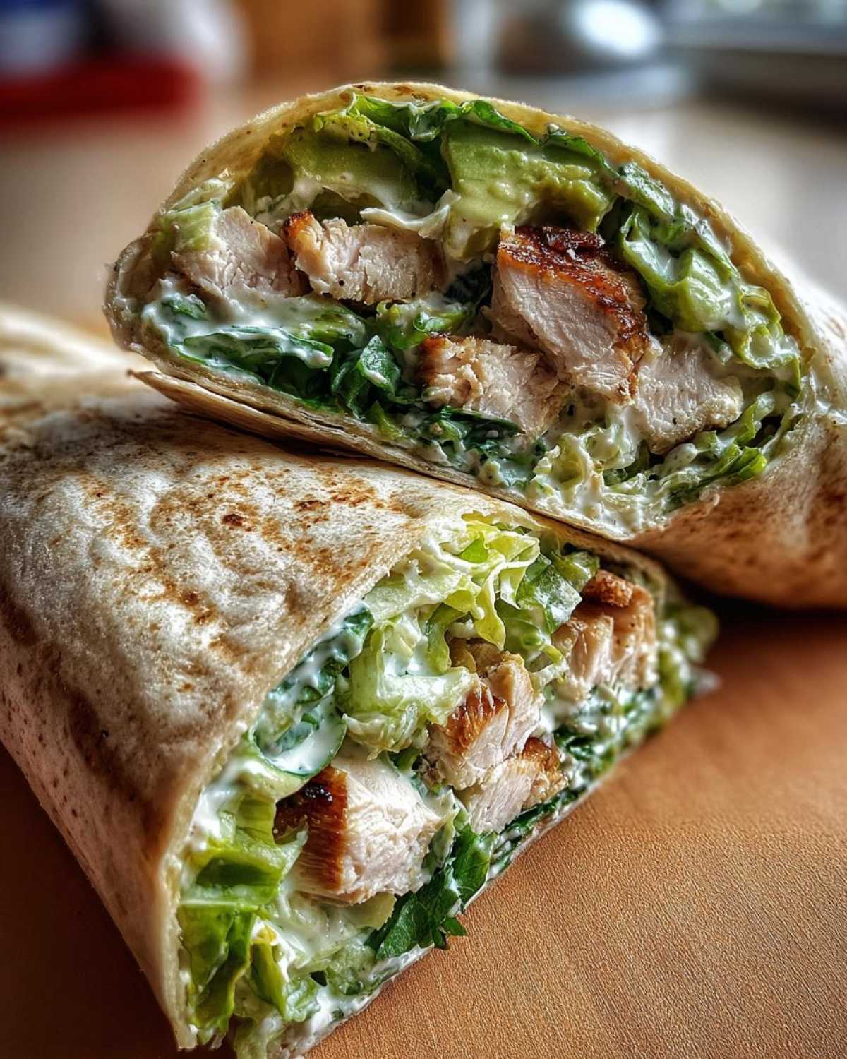 Chicken Avocado Caesar Wrap - detail 3