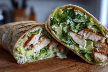 Chicken Avocado Caesar Wrap