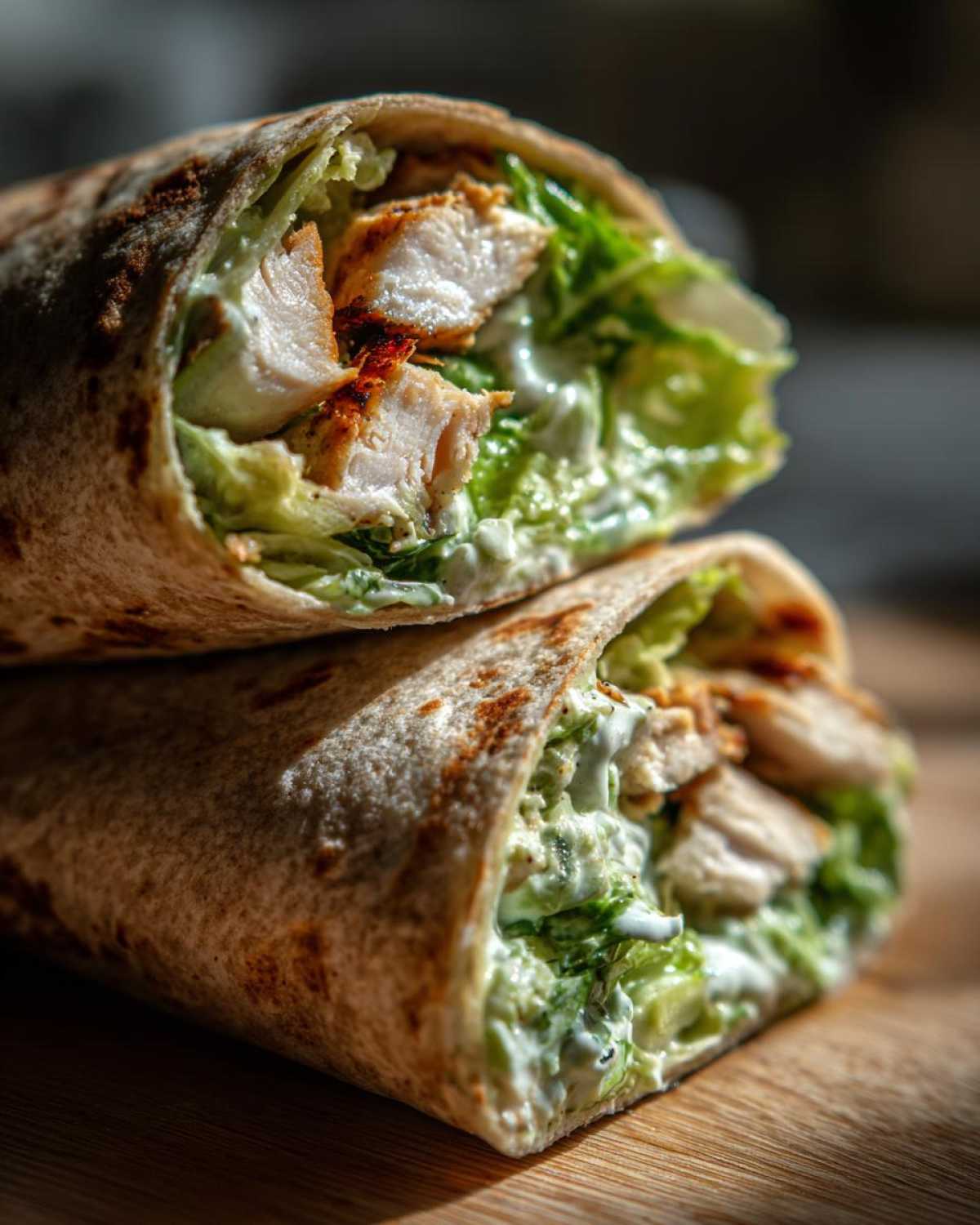 Chicken Avocado Caesar Wrap - detail 4