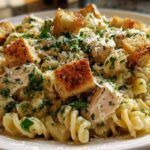 Chicken Caesar Pasta Salad