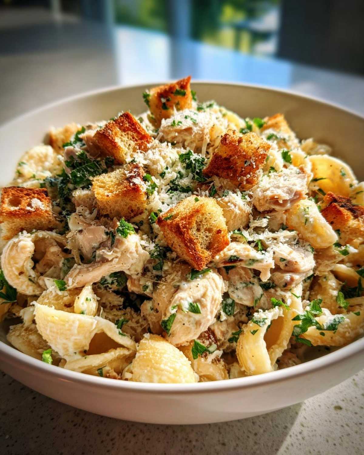 Chicken Caesar Pasta Salad - detail 2