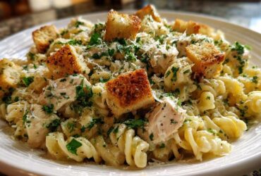 Chicken Caesar Pasta Salad