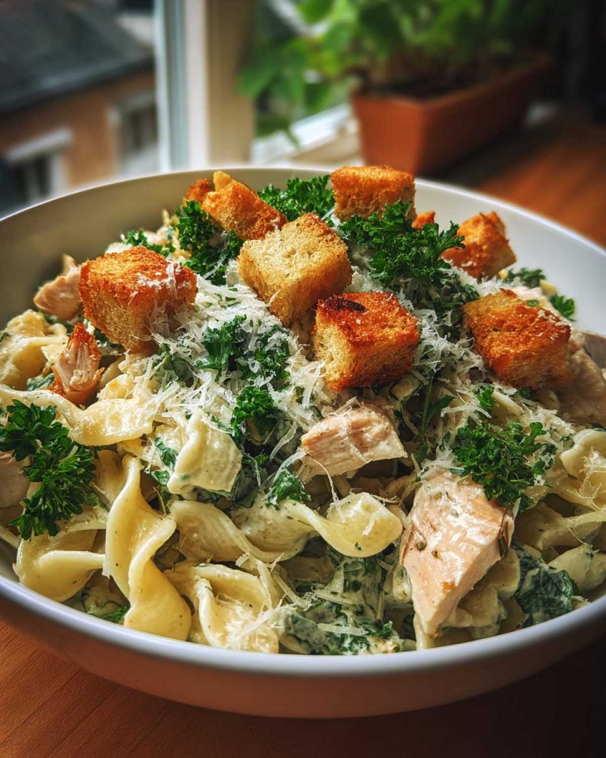Chicken Caesar Pasta Salad - detail 4